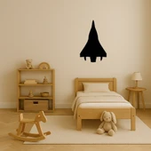 Geometrik Uçak Figürlü Duvar Sanatı thumbnail 2