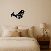 Süs Kuşu Motifli Dekoratif Tablo thumbnail 1