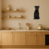 Küçük Köpek MDF Dekoratif Tablo thumbnail 2