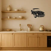 Klasik Arabalar Temalı MDF Dekoratif Tablo thumbnail 2