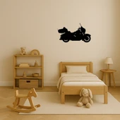 Minimalist MDF Motosiklet Dekoratif Tablo thumbnail 3