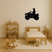 Şık Motor Temalı MDF Duvar Dekoru thumbnail 3