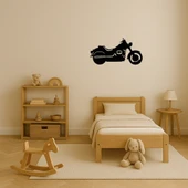 Dinamik Tarzda MDF Motosiklet Duvar Süsü thumbnail 3