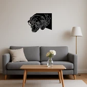 Gözlüklü Köpek MDF Dekoratif Duvar Tablosu thumbnail 4