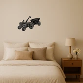 Tarım Makinesi Dekoratif Tablo thumbnail 1