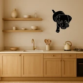 Küçük Köpek Yüzü Dekoratif Tablo thumbnail 2