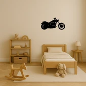 Klasik Motor Temalı MDF Duvar Sanatı thumbnail 3