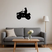 Şık Motor Temalı MDF Duvar Dekoru thumbnail 4