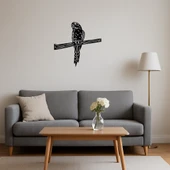 Papağanlı Dal Dekoratif Tablo thumbnail 4