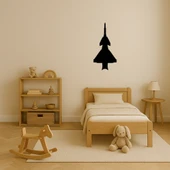 Sanatsal Uçak Figürlü Dekoratif Tablo thumbnail 3