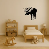 Geyik ve Geyik Dekoratif Tablo - Doğal Zarafet thumbnail 2