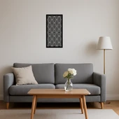 Minimalist Çizgilerle MDF Dekoratif Tablo thumbnail 2