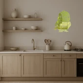 Sevimli Aşk Kuşları  Dekoratif Duvar Altın Aynalı Tablosu thumbnail 3