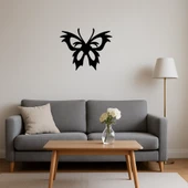 Vintage Kelebek MDF Duvar Tablosu thumbnail 2