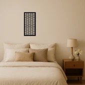 Modern Çiçek Desenli MDF Dekoratif Panel thumbnail 1