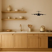 Geometrik Uçak Dekoratif Tablo thumbnail 3