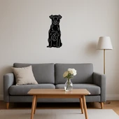 Küçük Köpek MDF Dekoratif Tablo thumbnail 4