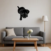 Küçük Köpek Yüzü Dekoratif Tablo thumbnail 4