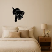 Küçük Köpek Yüzü Dekoratif Tablo thumbnail 1