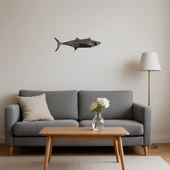 Deniz Altı ve Balıklar Temalı MDF Dekoratif Tablo thumbnail 4