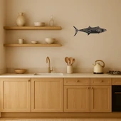 Deniz Altı ve Balıklar Temalı MDF Dekoratif Tablo thumbnail 2