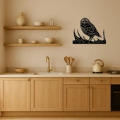 Florida Baykuşu Dekoratif Tablo thumbnail 3