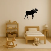 Ahşap Geyik Silueti Duvar Dekoru thumbnail 3