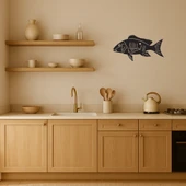 Mercan Resifi ve Deniz Yaşamı MDF Sanat Eseri thumbnail 3