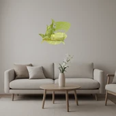 Eğlenceli Köpekbalığı Tasarımlı  Duvar Altın Aynalı Tablosu thumbnail 1