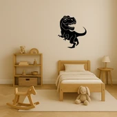 Dinozor Figürlü Çocuk Odası Dekoratif Tablosu thumbnail 2