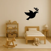 Barış Güvercini ve Zeytin Dalı Dekoratif Tablo thumbnail 3