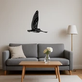 Uçan Baykuş Temalı MDF Sanat Tablosu thumbnail 4