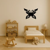 Abstrakt Kelebek Temalı MDF Dekor Tablo thumbnail 4