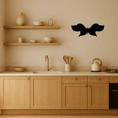 Estetik Kelebek Dizaynlı MDF Duvar Dekoru thumbnail 2