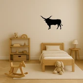 Güçlü Boğa Temalı Dekoratif İç Mekan Tablosu thumbnail 3