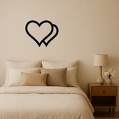 Sanatsal Kalp Detaylı MDF Duvar Sanatı thumbnail 1