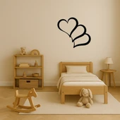 Kalp Desenli Dekoratif İç Mekan Tablo thumbnail 3