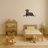 Minimalist Köpek Temalı Duvar Sanatı thumbnail 3