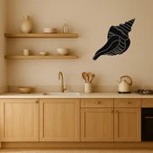 Zarif Deniz Kabukları MDF Dekoratif Tablo thumbnail 2