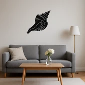 Zarif Deniz Kabukları MDF Dekoratif Tablo thumbnail 4