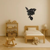 Pastel Çiçek Desenli Dekoratif Tablo thumbnail 3