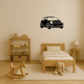 Modern Araba Tasarımlı MDF Dekoratif Duvar Tablosu thumbnail 3