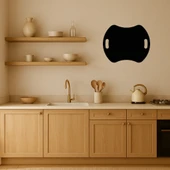 Geometrik Siyah MDF Dekoratif Tablo thumbnail 2