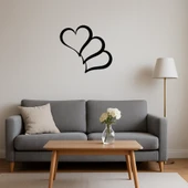 Kalp Desenli Dekoratif İç Mekan Tablo thumbnail 4