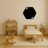 Vintage Çiçek Desenli MDF Dekoratif Tablo thumbnail 3