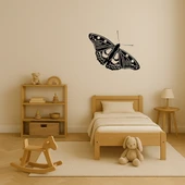 Zarif Kelebek Desenli Dekoratif Duvar Tablosu thumbnail 3