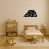 Uyuyan Köpek Dekoratif Tablo thumbnail 4