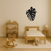 Şık Monstera Yaprağı Tasarımlı MDF Tablo thumbnail 2