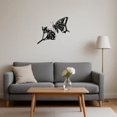 Modern Kelebek Figürlü Dekoratif Tablolar thumbnail 4