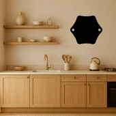 Minimalist Siyah-Beyaz MDF Dekoratif Tablo thumbnail 2